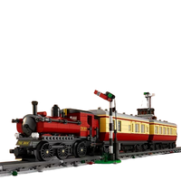 Reobrix 66807 2026 Nouveau Kit de Modélisme MOC City GWR 5700 Train à Vapeur avec Rails et Briques – Cadeau pour Adultes – Ensembles de Blocs de Construction