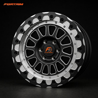 Jantes forgées Drag Pack 17x10J 18x10J à rebord festonné, jantes arrière Beadlock compatibles avec BMW M3 M4 Supra Mustang Ford F-150/F-250, Chevrolet
