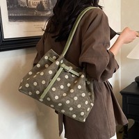 Tas Selempang Wanita Logo Custom Bahan Ringan Tas Belanja Wanita Reusable Grosir