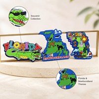 Imán de Refrigerador de Silicona de PVC Suave 3D, Lavable y Duradero, Hecho a Medida en Fábrica - Regalos Promocionales y Recuerdos
