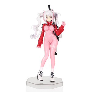 10 pulgadas 22CM PVC Adorno de escritorio NIKKE <span class=keywords><strong>Sex</strong></span> Girl <span class=keywords><strong>Anime</strong></span> Figura de acción con caja Fuente de animación japonesa - Product Image 1
