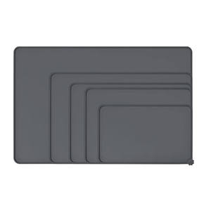 Silikon Pet Mat Square Wasserdicht Leicht zu reinigen Silikon Hunde-und Katzen fütterung matte Hunde pfoten Gemusterte Pet Meal Mat Pet Supplies - Product Image 4