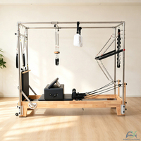 Reformers de Pilates OEM personnalisés 3-en-1 Cadillac avec cadre en chêne massif pour l'entraînement de fitness en boutique