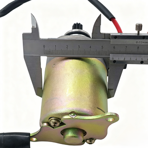Marş Motoru 9T 12V GY6 125cc 150cc Scooter ATV Go <span class=keywords><strong>Kart</strong></span> Moped 152QMI 157QMJ <span class=keywords><strong>Motor</strong></span> Parçaları - Product Image 5