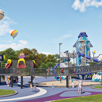 Équipement de parc d'attractions pour enfants, sûr, amusant, de haute qualité, non toxique, certifié, adapté aux enfants, aire de jeux extérieure