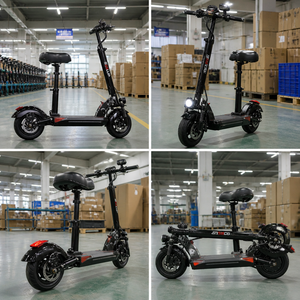 Venta al por mayor de fábrica: Patinete SEALUP Q8 para adultos, certificado CE, con doble disco, plegable, movilidad, seguimiento GPS, FRS-ZXC1c, alto rendimiento - Product Image 3