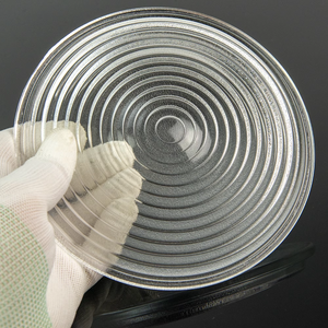 직경 <span class=keywords><strong>112mm</strong></span> 초점 거리 110mm 무대 조명 스포트라이트용 LED 유리 프레넬 렌즈 - Product Image 1