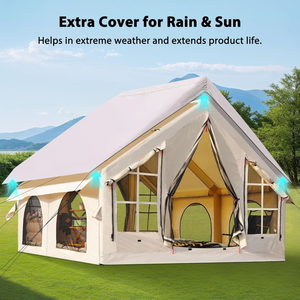 Inflatable Camping <b>Tent</b>, 4-6 Person <b>Air</b> Glamping <b>Tent</b> with Pump Inflatable Camping <b>Tent</b>, 4-6 Person <b>Air</b> Glamping <b>Tent</b> with Pump - Product Image 4