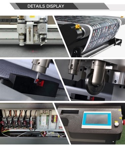 Machine de découpe numérique à couteau vibrant pour autocollants, panneaux acryliques, carton ondulé, machine de découpe d'étiquettes numériques avec certification ISO - Product Image 2