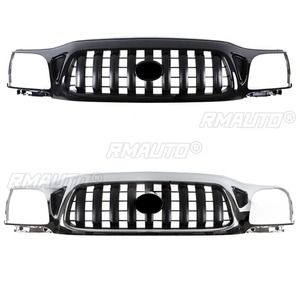 Grille de pare-chocs avant de voiture, grilles de course, calandre pour Toyota Tacoma 2001-2004, kit carrosserie, accessoires automobiles - Product Image 5