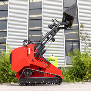 Euro 5 EPA Kubota DIESEL Skid chỉ đạo mini theo dõi Skid chỉ đạo Bộ nạp với rừng mulcher Máy cắt cỏ - Product Image 6