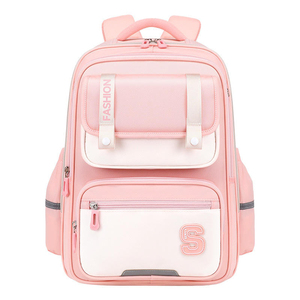 2026 New Style 1st-3rd-6th Grade Boys' Girls' Oxford <b>Backpack</b> Contrasting Colors Western-style Elementary <b>School</b> Students' - Product Image 2