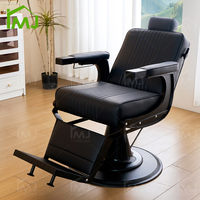 Mobilier de salon de coiffure Chaise de barbier hydraulique Coiffure Chaise de barbier à cheveux