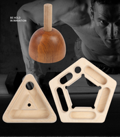 UNIQ Hangboard Escalade Mur d'escalade intérieur Home Training Hangboard Touches pour la force des doigts
