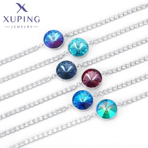 Sample XUPING Sampel Gratis High End Fantasy Jewelry Show Perempuan Streaming Langsung Kristal Canggih Gelang Sangat Reflektif