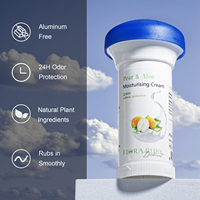 Crème déodorante Ingrédients végétaux Natrual Déodorant sans aluminium Femmes Convient Hydratation longue durée Rafraîchissant