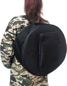 Étui de rangement anti-poussière personnalisé pour cymbales de batterie, échantillon gratuit, 22 pouces, double couche rembourrée, sac de transport pour cymbales avec poignée - Product Image 3