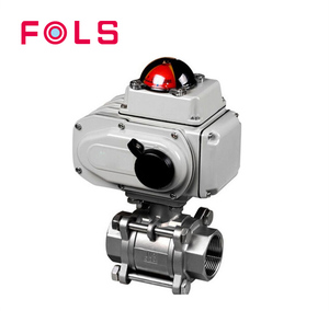 Válvula de Bola de PVC Verdadero de 2 Vías y 3 Posiciones para Piscina, 12V 24V 220V, OEM IP65 PN16/PN25 - Product Image 6