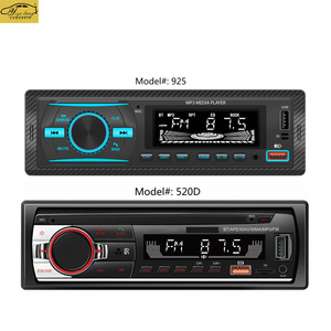 Xe đài phát thanh stereo âm thanh MP3 Máy nghe nhạc với FM BT USB AUX cho xe Bảng điều khiển máy nghe nhạc - Product Image 5