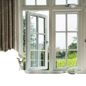 Ventanas Francesas de Aluminio con Doble Vidrio Certificado GEDELI, Estilo Moderno, Marco de Acero Negro, Apertura Vertical Deslizante para el Hogar - Product Image 2