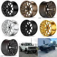 Jantes forgées sur mesure 17 18 19 20 21 22 pouces 5x130, 5x120, 5x114.3, 5x112, 6x135, 6x139.7 pour voitures particulières, Wrangler, Bronco, Jimny