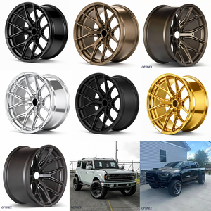Rines Forjados Personalizados de 17 18 19 20 21 22 Pulgadas 5x130, 5x120, 5x114.<span class=keywords><strong>3</strong></span>, 5x112, 6x135, 6x139.7 para Autos de Pasajeros, Wrangler, Bronco, Jimny - Product Image 3