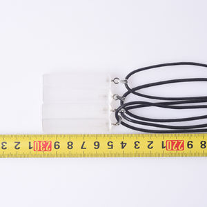 प्राकृतिक सफेद Selenite क्रिस्टल लाठी लटकन हार के लिए बिक्री - Product Image 5