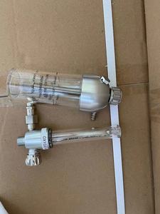 Flussometro per Ossigeno Medicale FLN PR Modello DIN Standard 0-15LPM 50PSI Verde Montato a Parete in Lega di Alluminio Tipo Split - Product Image 2