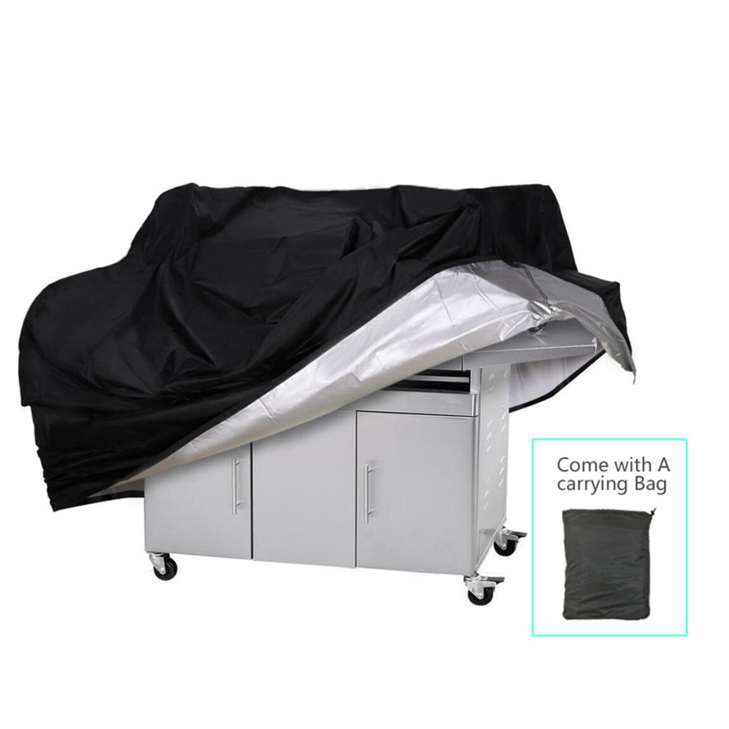 Waterproof Weather Resistant Sun Protection Fade Fesistant Barbecue BBQ Grill Cover