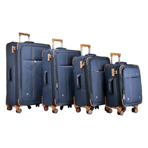 Travel Luggage 4-piece trolley luggage set Suitcase Factory Wholesale Rotary lock Color material unisex style