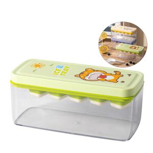Moule à glaçons écologique en gros, 10 cubes en plastique PET TPR avec pelle et boîte de <span class=keywords><strong>rangement</strong></span> pour la <span class=keywords><strong>cuisine</strong></span> - Product Image 2