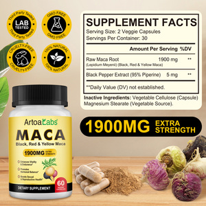 ArtoaLabs Private Label 1900mg Maca-Wurzelextrakt-Kapseln Fördert Vitalität und Verbessert die Reproduktive Gesundheit Maca-Kapseln für Erwachsene - Product Image 6