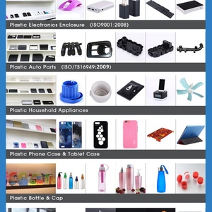 Molde de inyección de plástico ABS PP PC personalizable para caja de conexiones de plástico blanca con orificio para cables y orificio de ventilación - Product Image 6