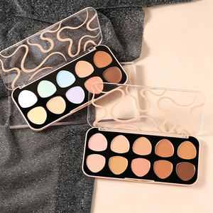 Palette de Correcteurs Crème 10 Couleurs, <span class=keywords><strong>Correcteur</strong></span> Multicolore, Palette de Maquillage Visage Contour, Marque Privée, Logo Personnalisé - Product Image 3