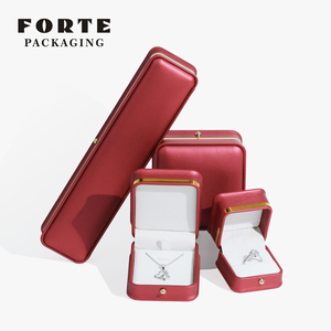 FORTE Luxury Fancy Blue Jewellery <b>Box</b> <b>Led</b> <b>Light</b> Ring Gift Packaging <b>Box</b> Set Paint Lacquered Jewelry <b>Box</b> - Product Image 4