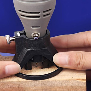 Genesis Electric <b>Grinder</b> Positioner <b>Plastic</b> Woodworking Holder For Mini Electric <b>Grinder</b> DIY Tool Accessory - Product Image 3