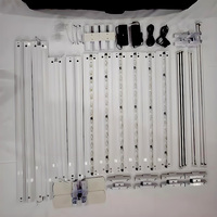 Pliable Pop up rétro-éclairé toile de fond affiche support SEG sans cadre tissu LED boîte à lumière rétro-éclairage publicité Seg boîte à lumière