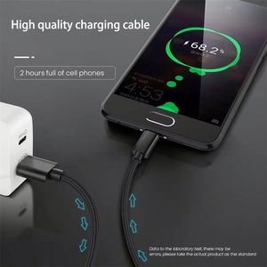 100CM 3FT Nylon Braided <b>Cable</b> <b>Usb</b> Type c Charging <b>Cable</b> Mobile Phone <b>Cable</b> for Smart Phones - Product Image 5