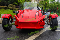 Trike Ztr à essence 3 roues ATV 350cc moto tout-terrain course Go Cart Quad Bike
