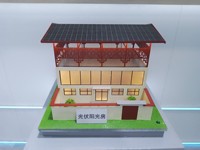 Maqueta de Edificio en Miniatura a Escala para Exhibición y Decoración