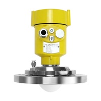 Medidor de Nivel por Radar FMCW de 80 GHz con Precisión de ±1 mm, Sensor de Nivel para Silo de Cemento para Materiales Sólidos
