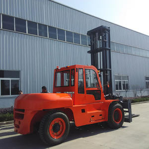 Промышленный вилочный подъемник, автоматический б/у вилочный погрузчик грузоподъемностью 12 тонн с боковым переключением - Product Image 5