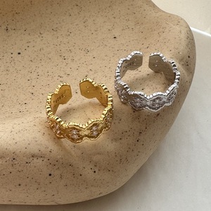 Anillo Geométrico Antiguo de Plata Pura S925, Diseño Elegante de Lujo Retro Francés con Circonita de Corte Ovalado, Joyería de Nicho - Product Image 1