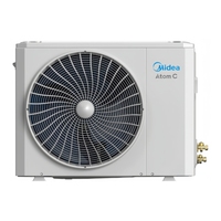 Aire Acondicionado Midea Mini MDVC-V24WDHN1 60hz Multi Split con Bomba de Calor, Sistema de Aire Acondicionado VRF Multizona