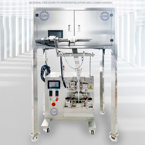 Three Side Seal/Back Fully Automatic Granule Filling Packaging Machine High Packing Speed CE Certified for <b>Small</b> Business Use - Product Image 3