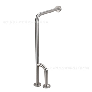 Barra de apoyo para baño Yjl, de acero inoxidable 304, antideslizante, para soporte de seguridad en el inodoro. - Product Image 1