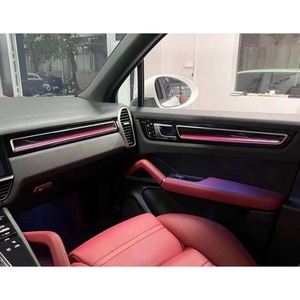 2018-2023 <b>Car</b> <b>Interior</b> Modification Upgrade Dynamic Model Atmosphere Light 31 Light Illusion for Cayenne - Product Image 4