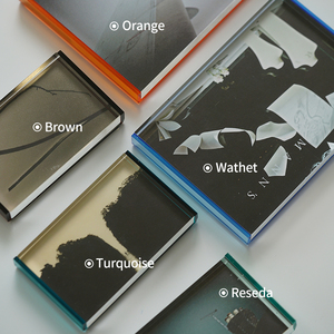 Bán buôn của đơn giản và thời trang không biên giới Acrylic khung ảnh với chân đế cho Máy tính để bàn hiển thị khán đài - Product Image 2