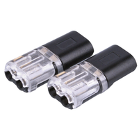 Connecteurs de câblage LED compacts 2 broches 2 conducteurs, bornes à ressort universelles, pour GPS automobile, sans outil, boîtier PC, contacts en cuivre, 9A, 300V