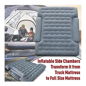 Camioneta inflable de PVC para acampar, cama de camión, colchón de aire con almohada inflable plegable, camión corto grueso para uso en el dormitorio del hogar - Product Image 5